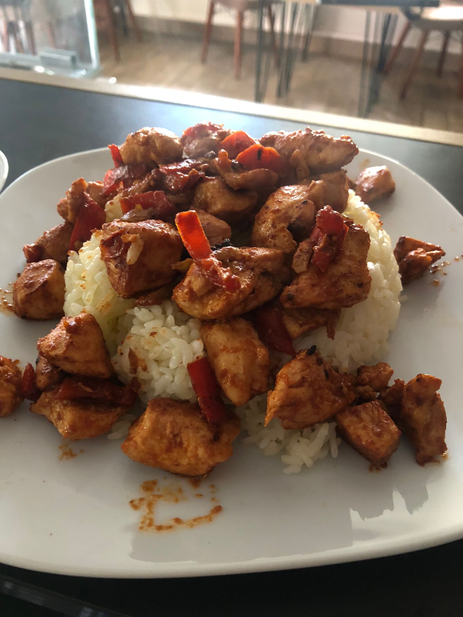 Tavuk Soteli Nohutlu Pirinç Pilavı